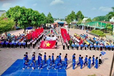 TRƯỜNG THCS PHAN CHU TRINH XUẤT SẮC GIÀNH NHẤT TOÀN ĐOÀN TẠI ĐẠI HỘI THỂ DỤC THỂ THAO XÃ NĂM 2026